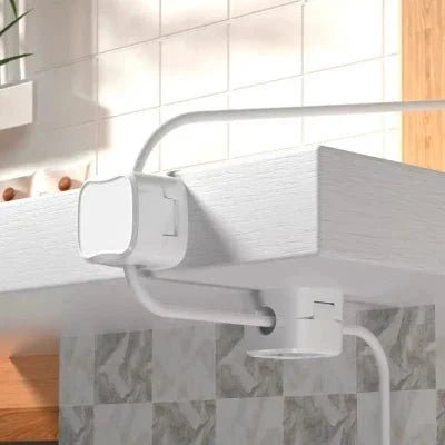 Range cables - MagneticCableOrganizer™ - Blanc - Cozy Télétravail