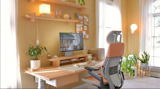 Les clés d’un espace de travail sain et productif à la maison