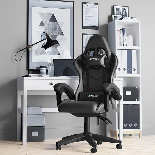 Chaise bureau - OfficeGamingChair™ - Noir - Cozy Télétravail