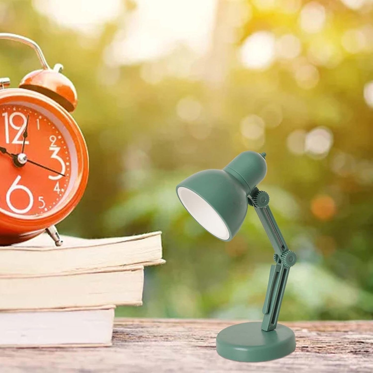Lampe à Livre - MiniTableLamp™ - Vert - Cozy Télétravail