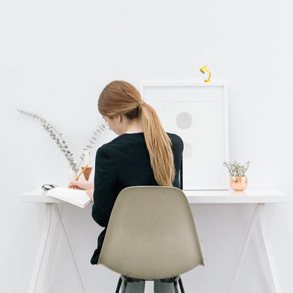 Lampe à Livre - MiniTableLamp™ - Jaune - Cozy Télétravail