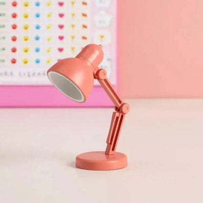 Lampe à Livre - MiniTableLamp™ - Rose Rouge - Cozy Télétravail