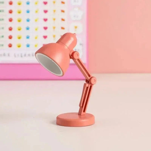 Lampe à Livre - MiniTableLamp™ - Rose Rouge - Cozy Télétravail