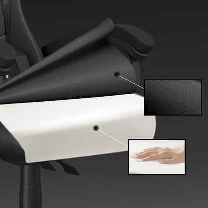 Chaise bureau - OfficeGamingChair™ - Noir - Cozy Télétravail