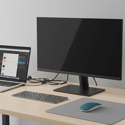 Souris Bluetooth vert foncé au style professionnel et élégant, parfaite pour améliorer l'esthétique et l'atmosphère de son bureau